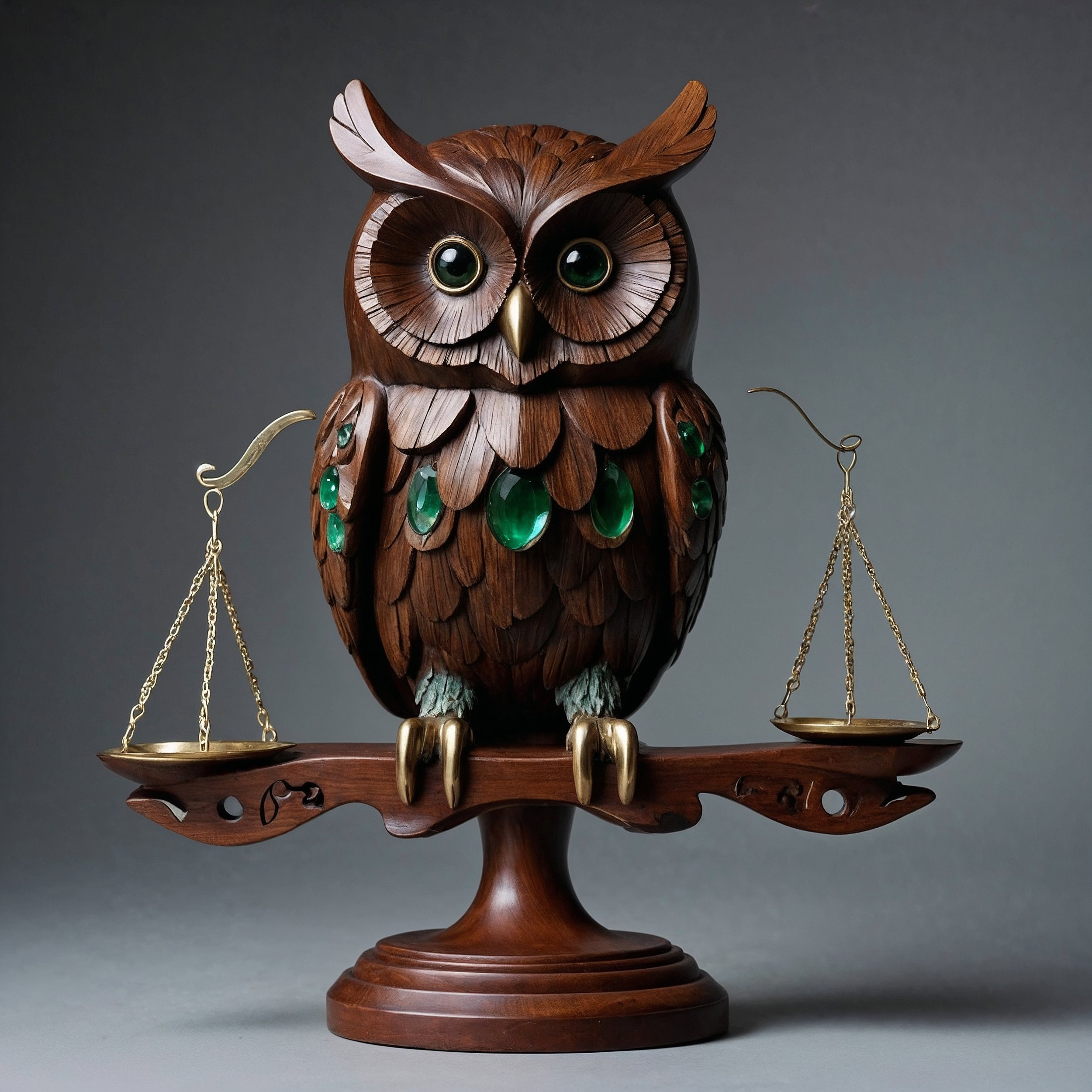 An engaging and self explanatory symbol of 'Mindful Decision-Making Through Balance' mixing Stoicist and Taoist mindfulness spirit
