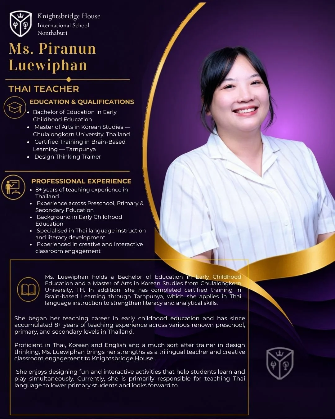 Piranun Teacher