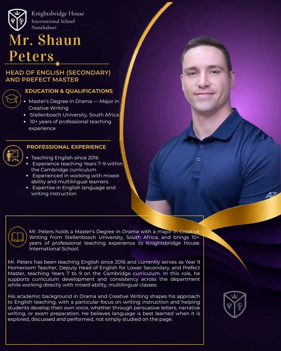 Mr. Shaun Teacher
