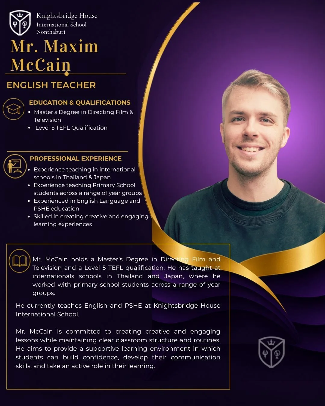 Mr. Maxim Teacher