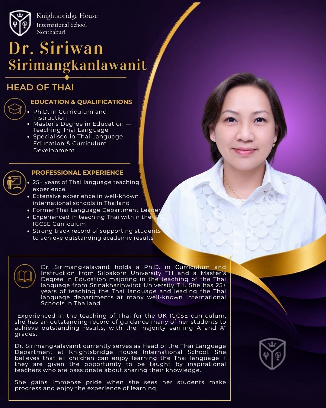 Siriwan Teacher
