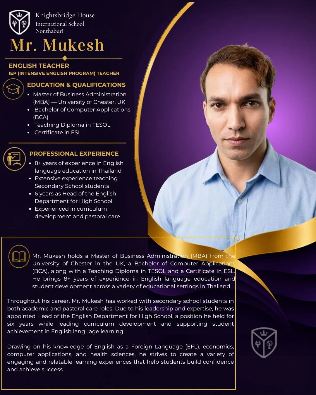 Mr. Mukesh Teacher