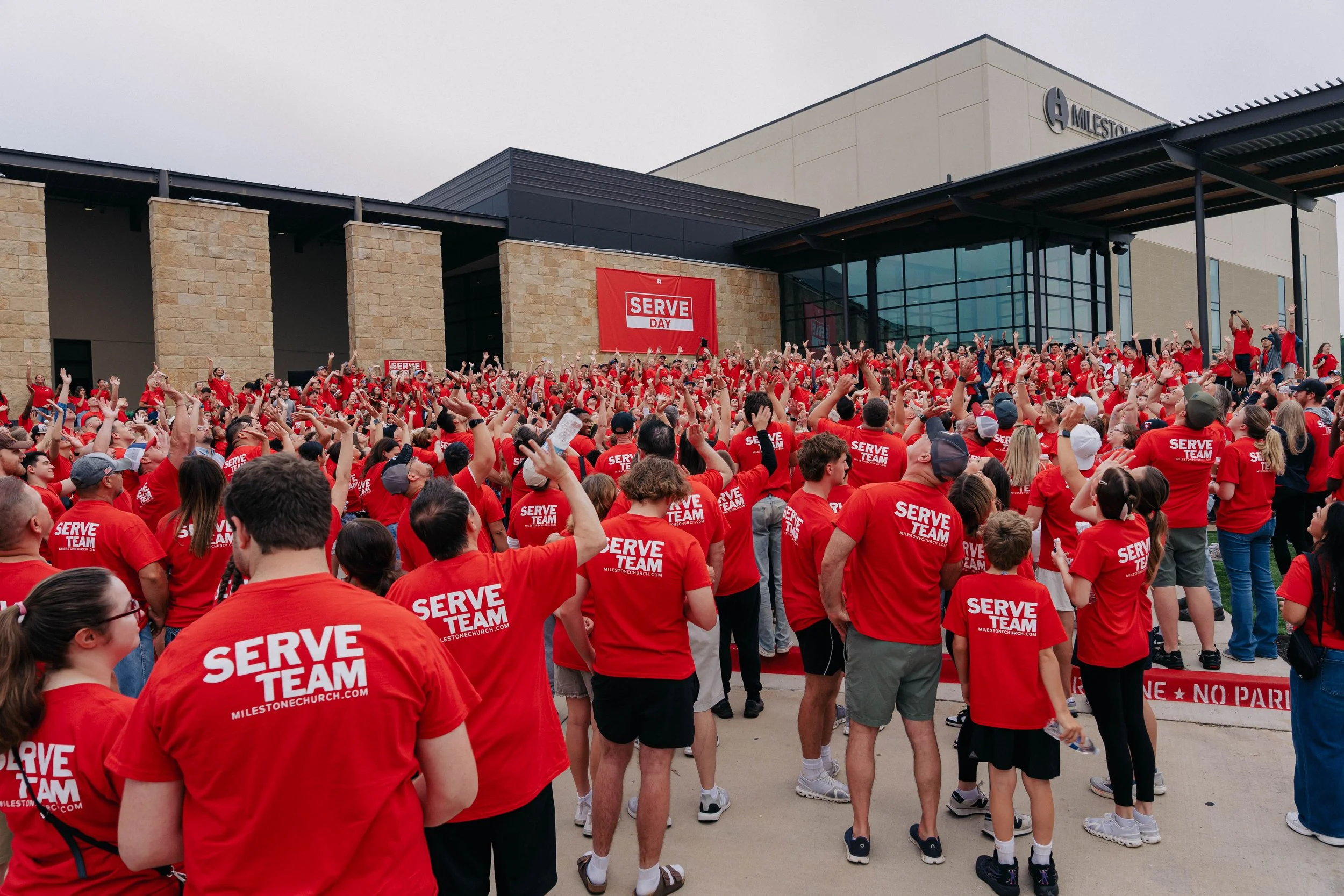 Milestone Church rally