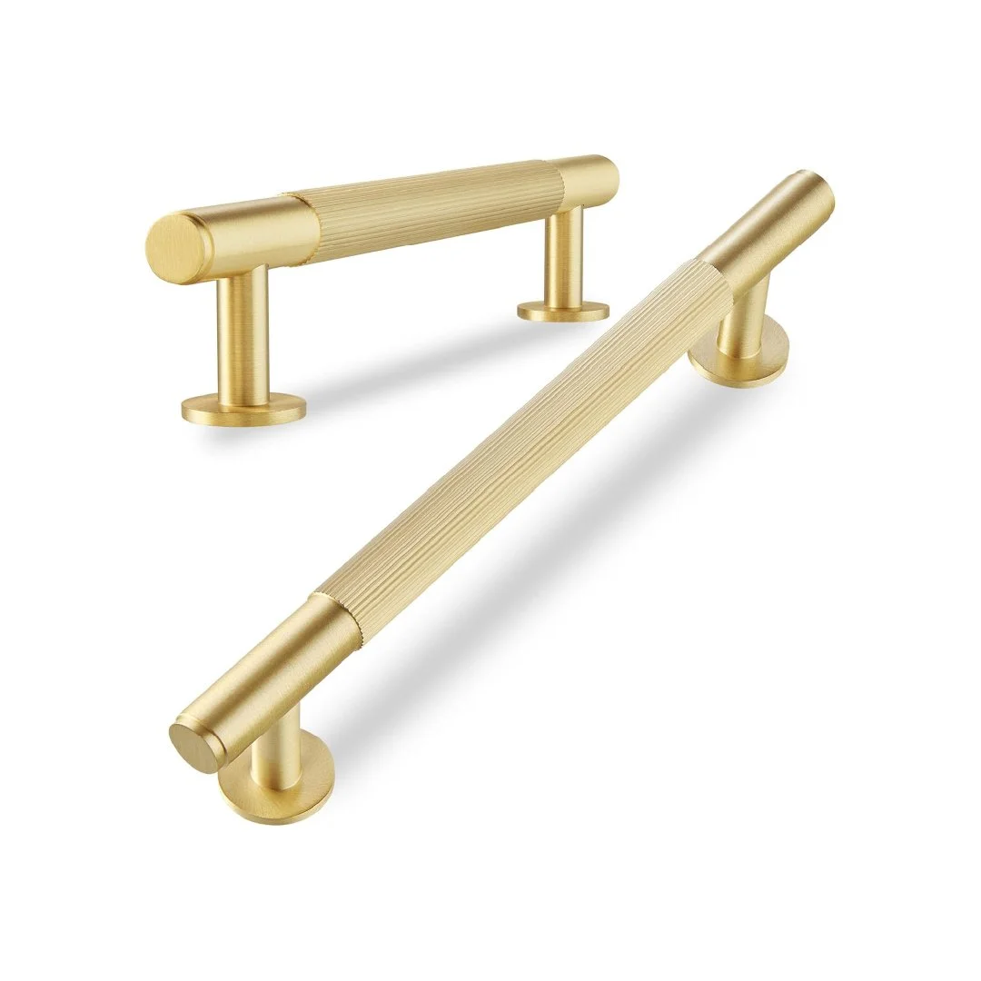 Solid brass cabinet pulls