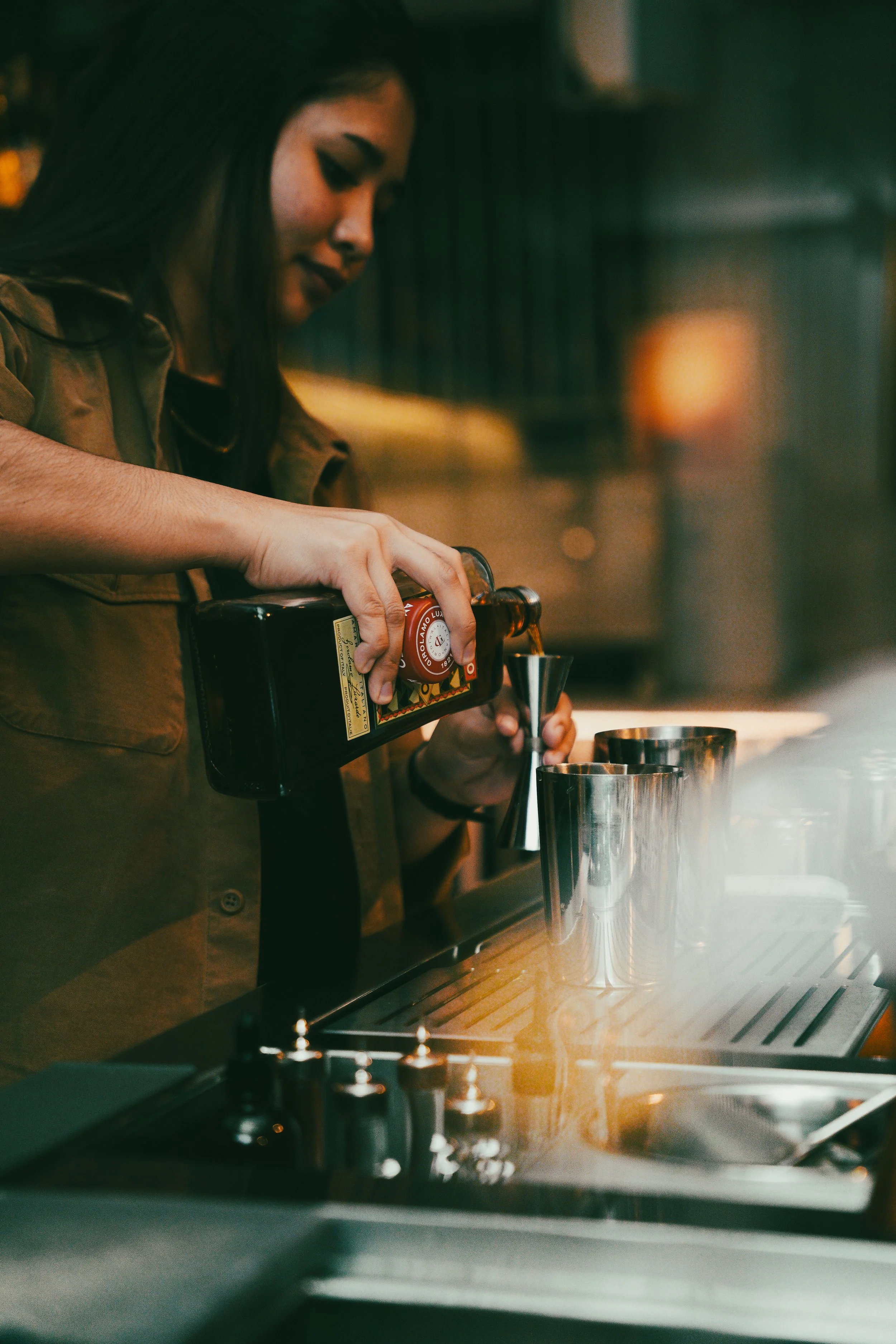 Food dish with herbs