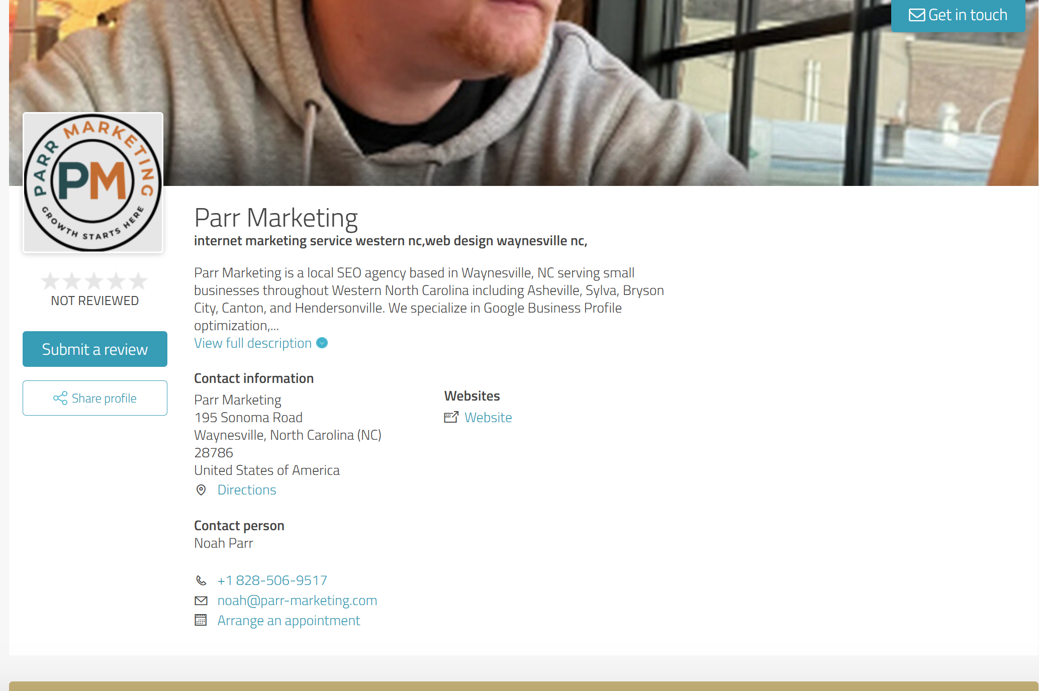 Local citation example