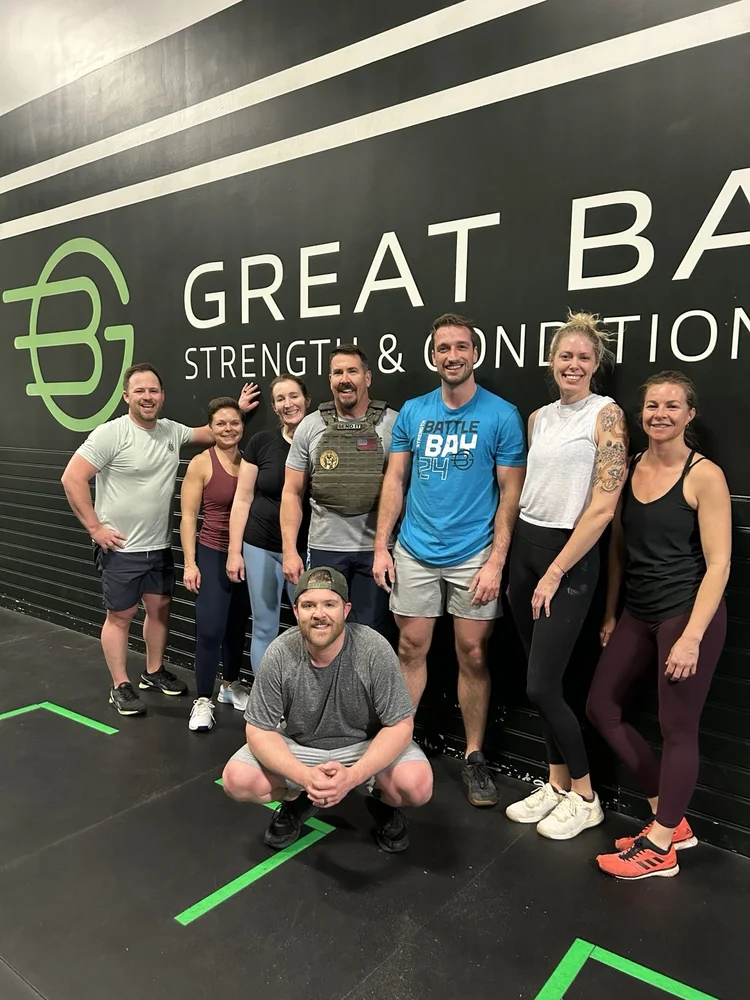 GBSC members smiling together at the gym in Newington, New Hampshire