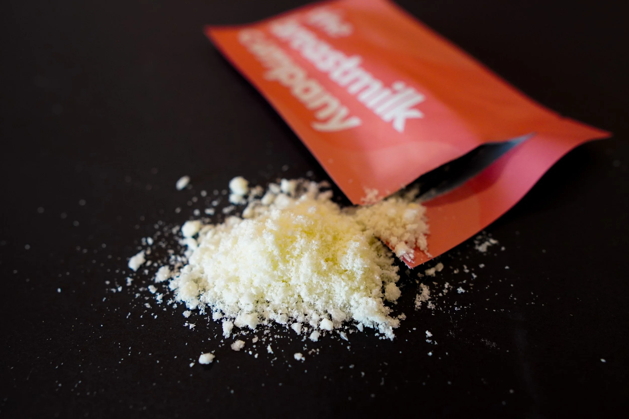 Freeze dried breastmilk packaging