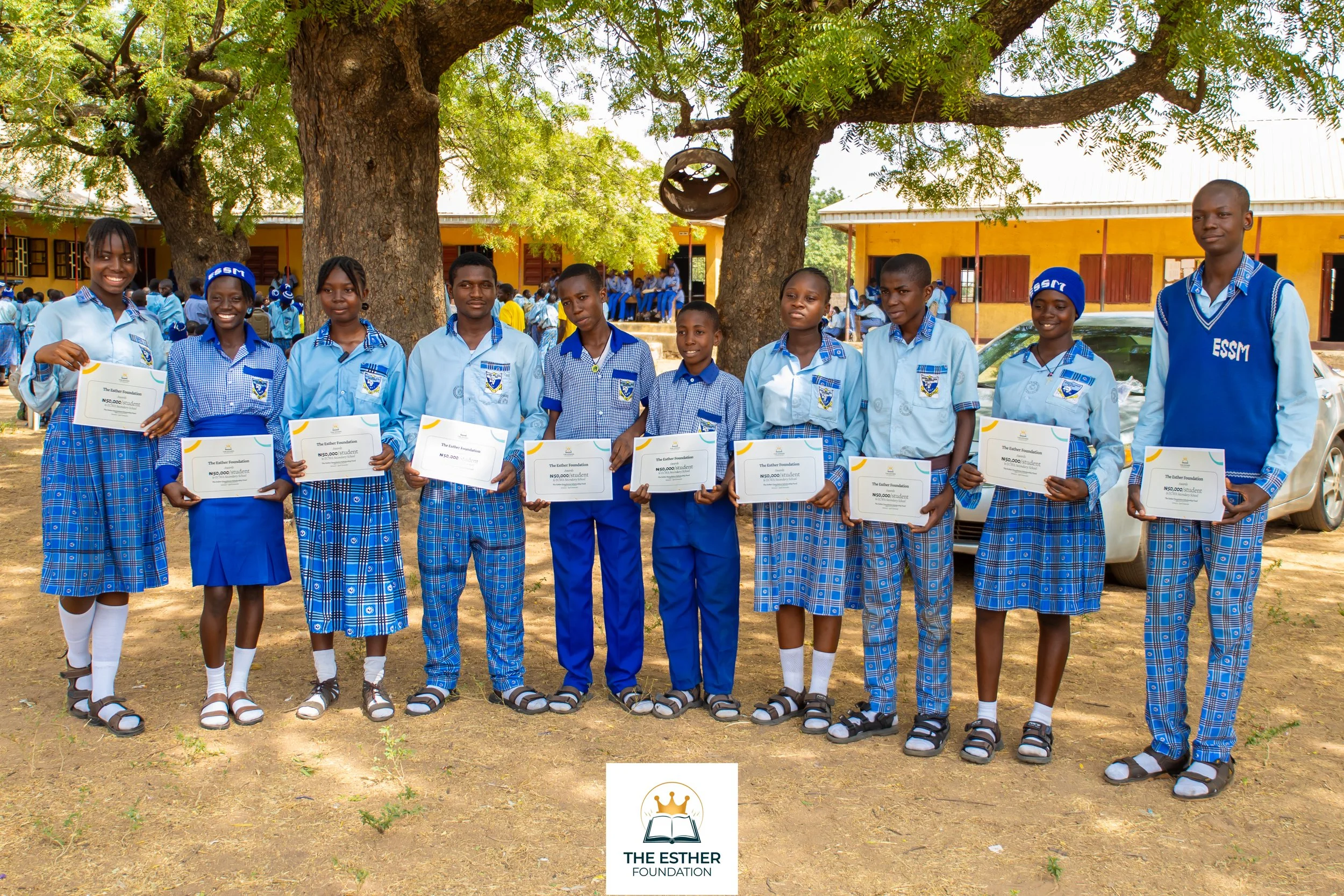 Community outreach by The Esther Foundation