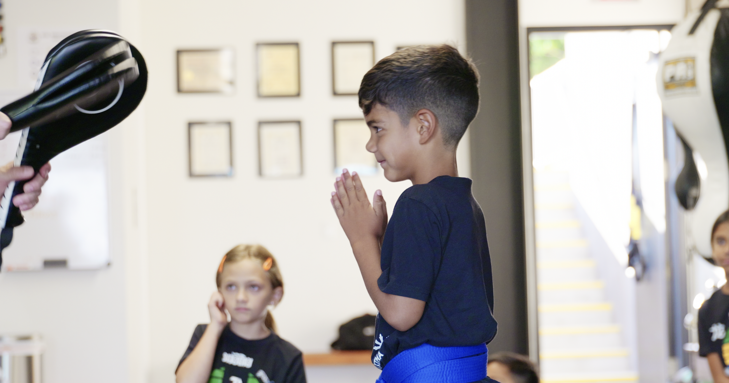 Kids Program student training