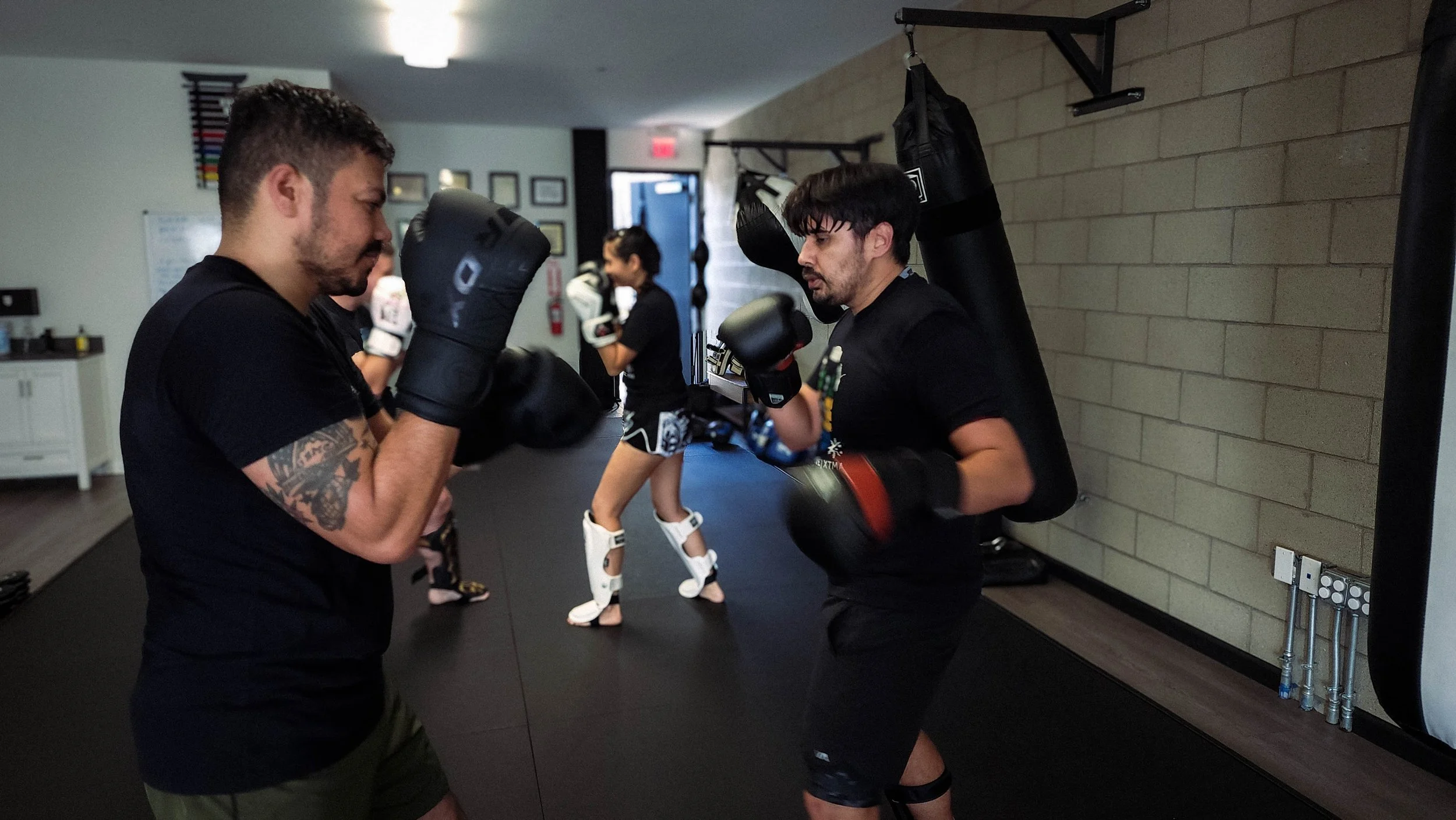 Women training at XTMA