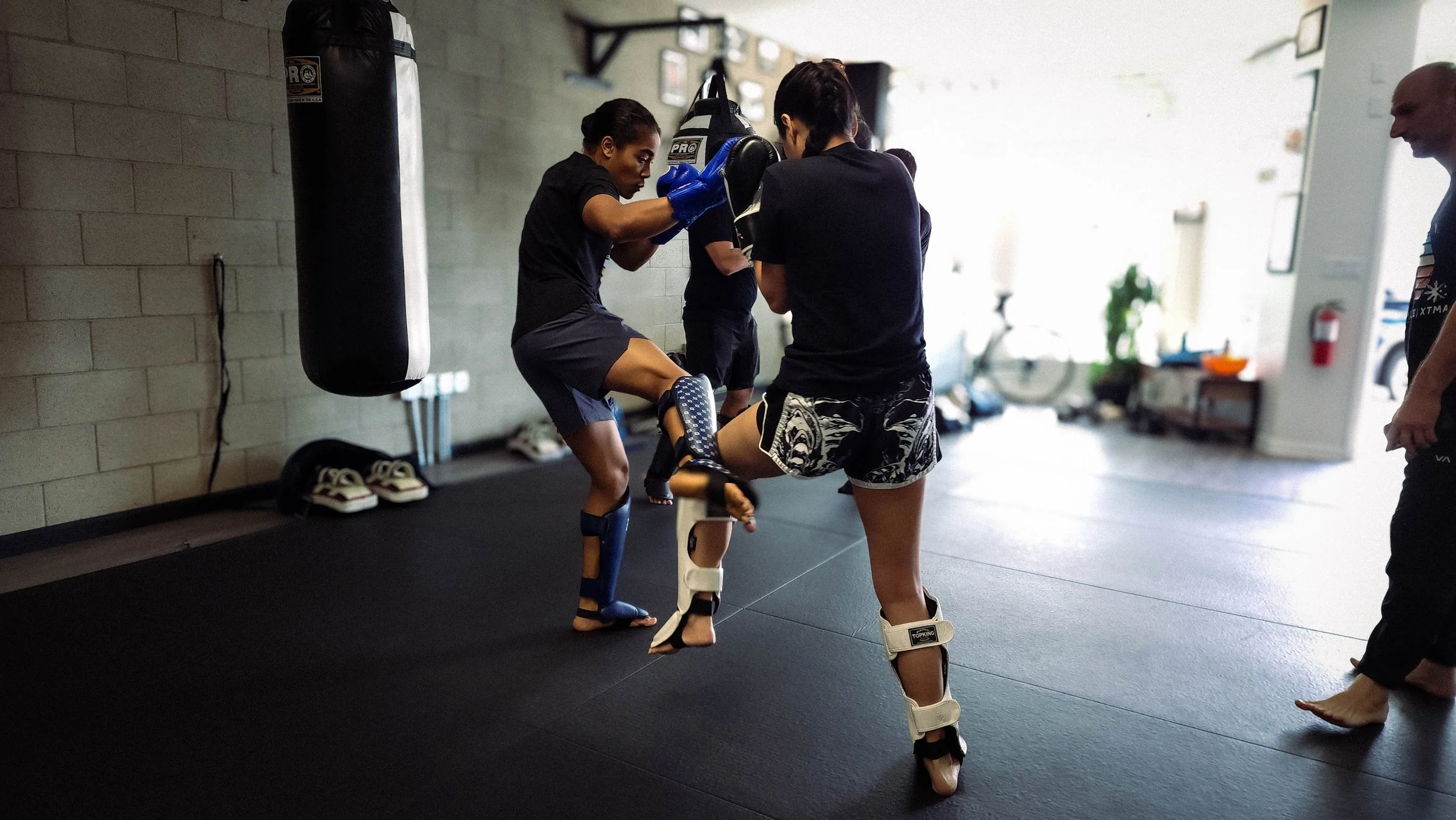 Women training at XTMA