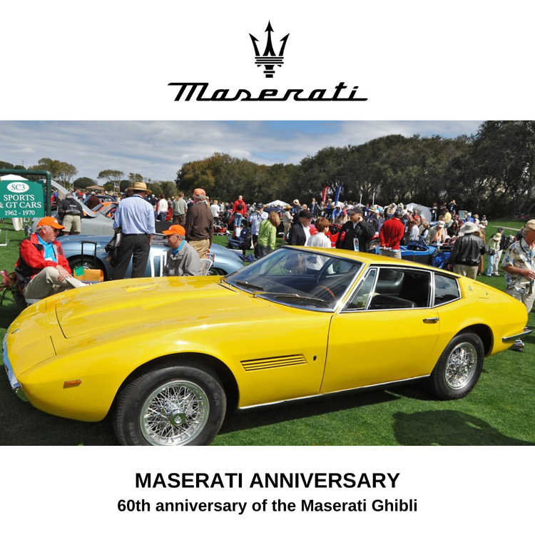 Maserati 60th Anniversary of the Maserati Ghibli