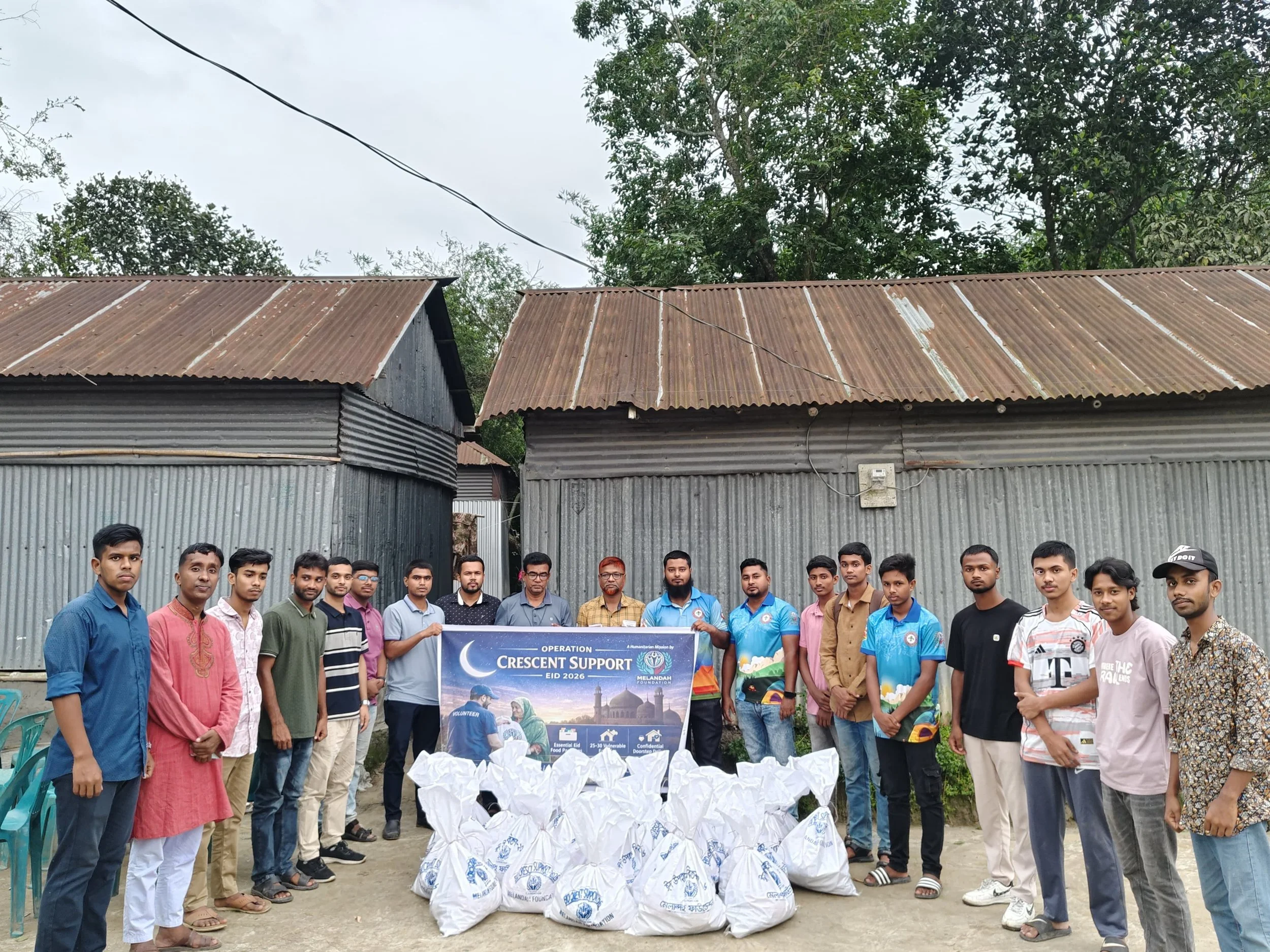 Melandah Foundation emergency relief programme