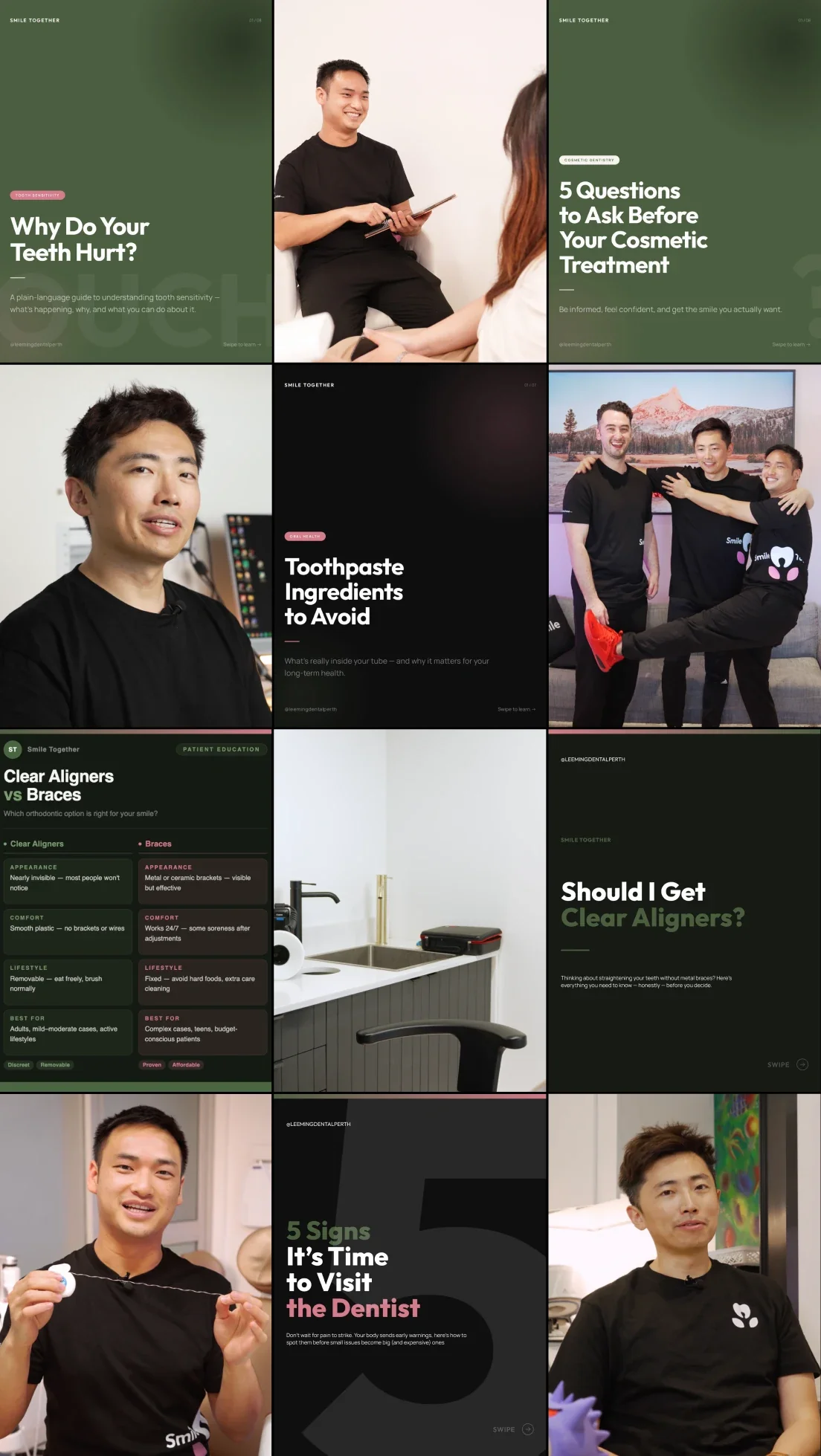 After — IRO Creative content for Smile Together