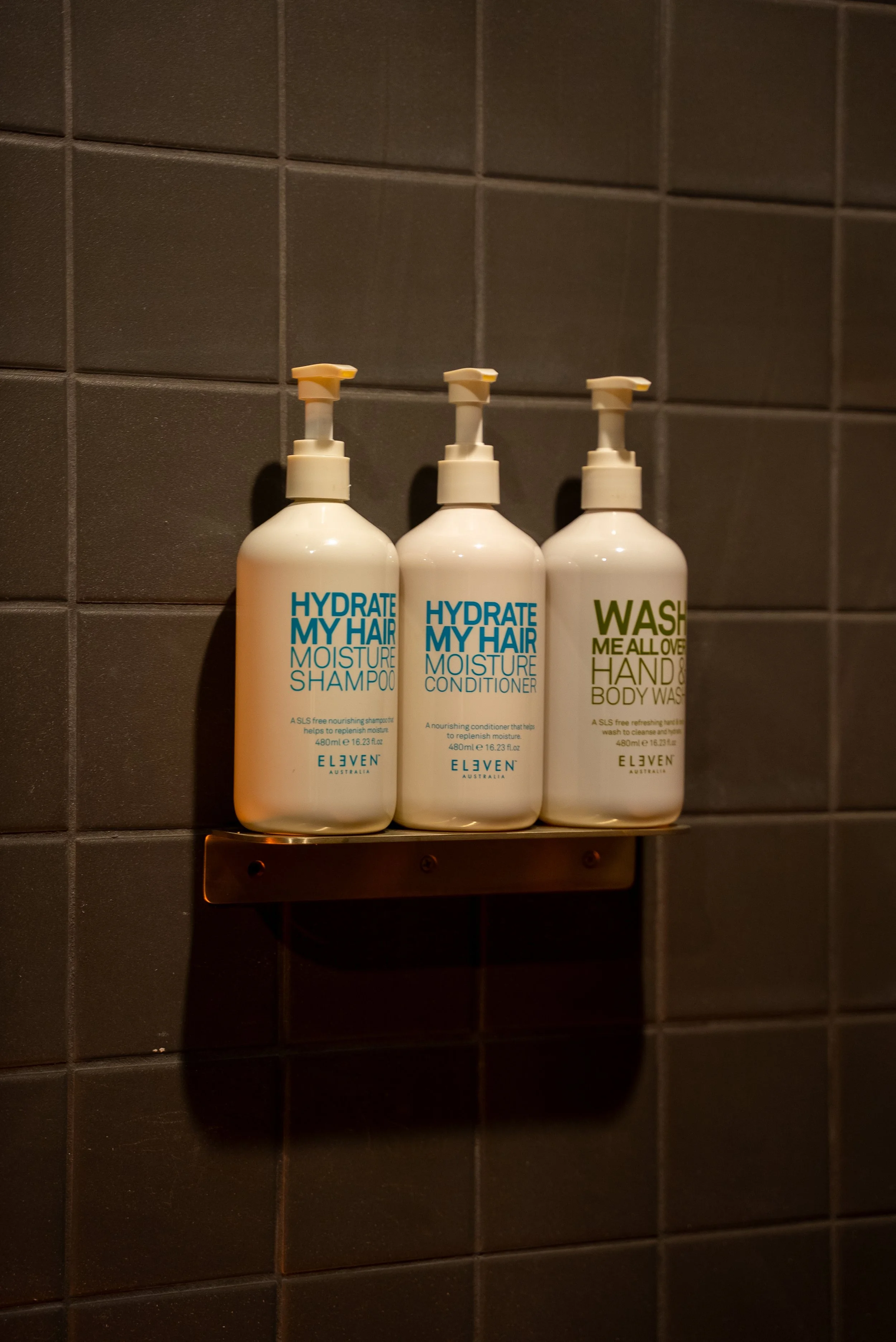 Eleven Australia shampoo, conditioner and body wash at F2 Collective