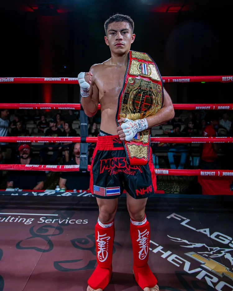 Leonidas Anaya, Jr. Super Bantamweight Champion
