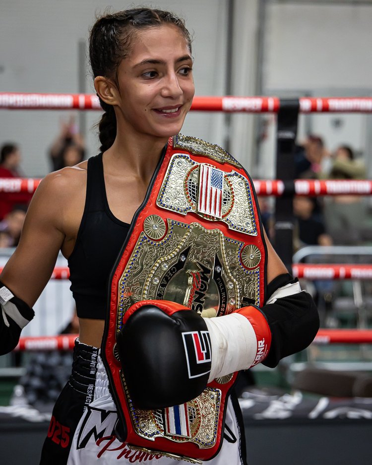 Olivia Bahsous, Jr. 88lb Champion