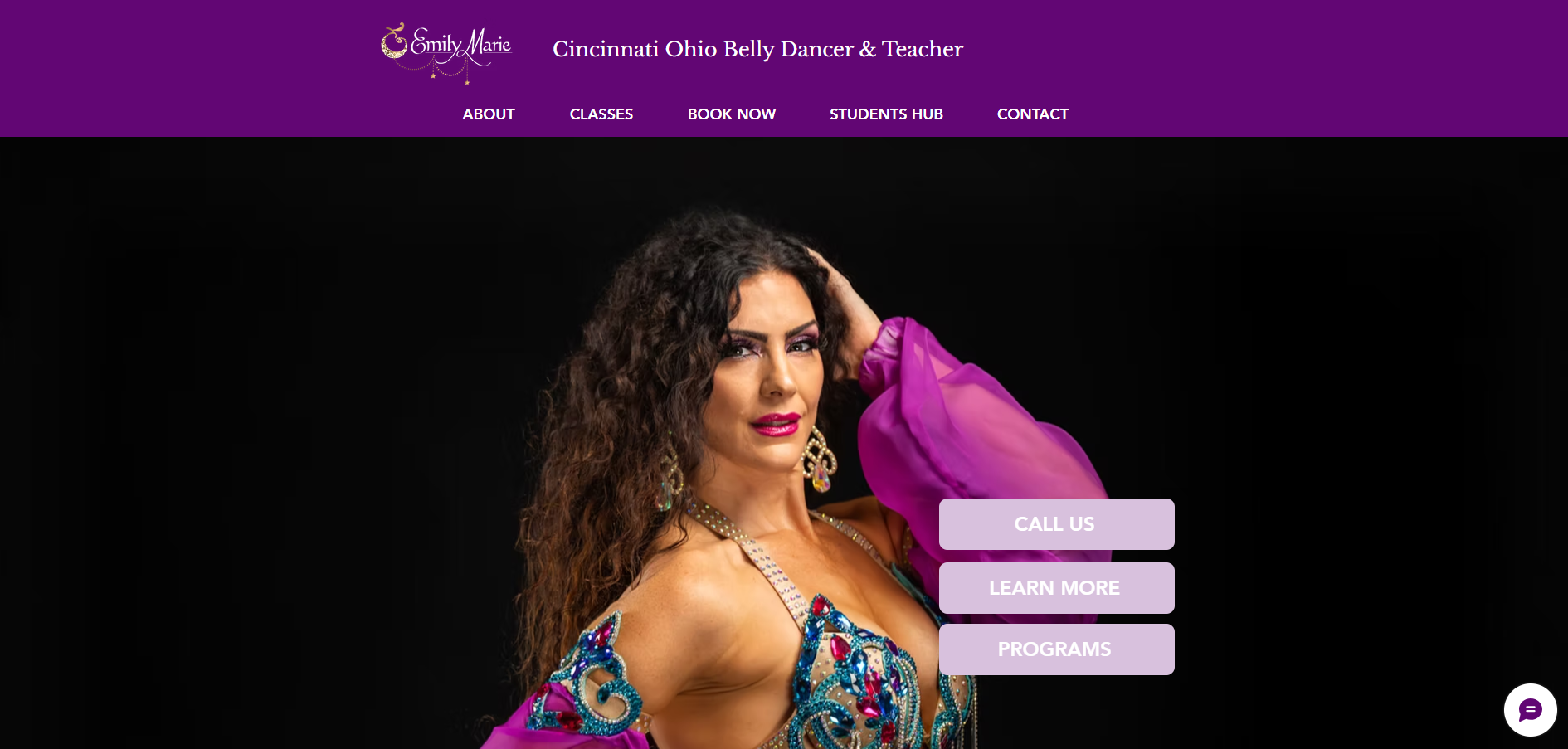 Emily dance website design case study