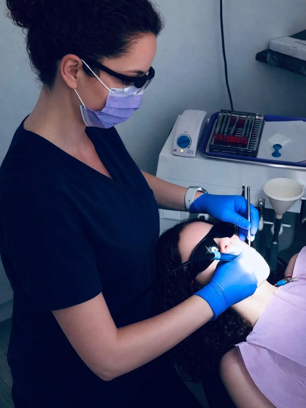 Catherine Taccogna, RRDH, at Infinity Smile Dental Hygiene Studio in Whitby