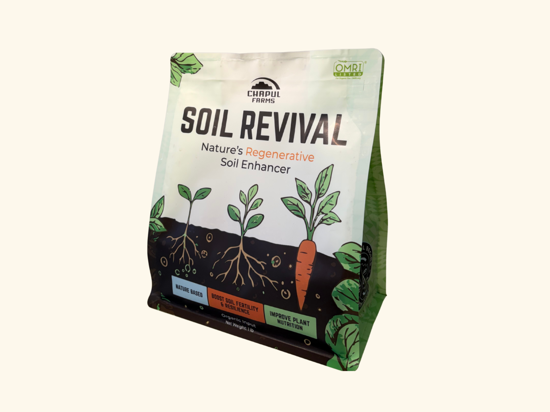 Soil Revival retail bag