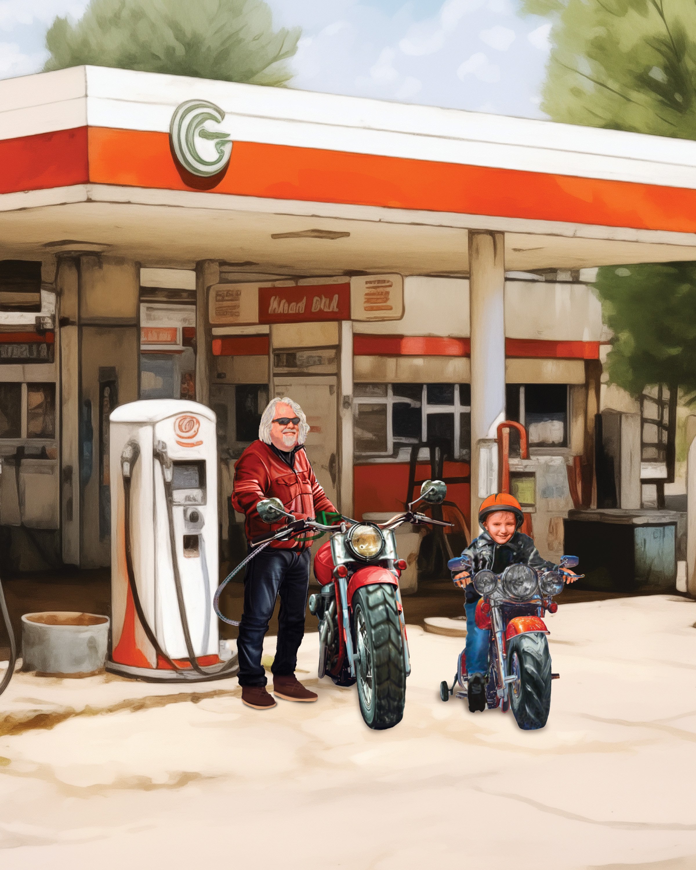 Inside page from Papa Papa, Vroom Vroom Vroom