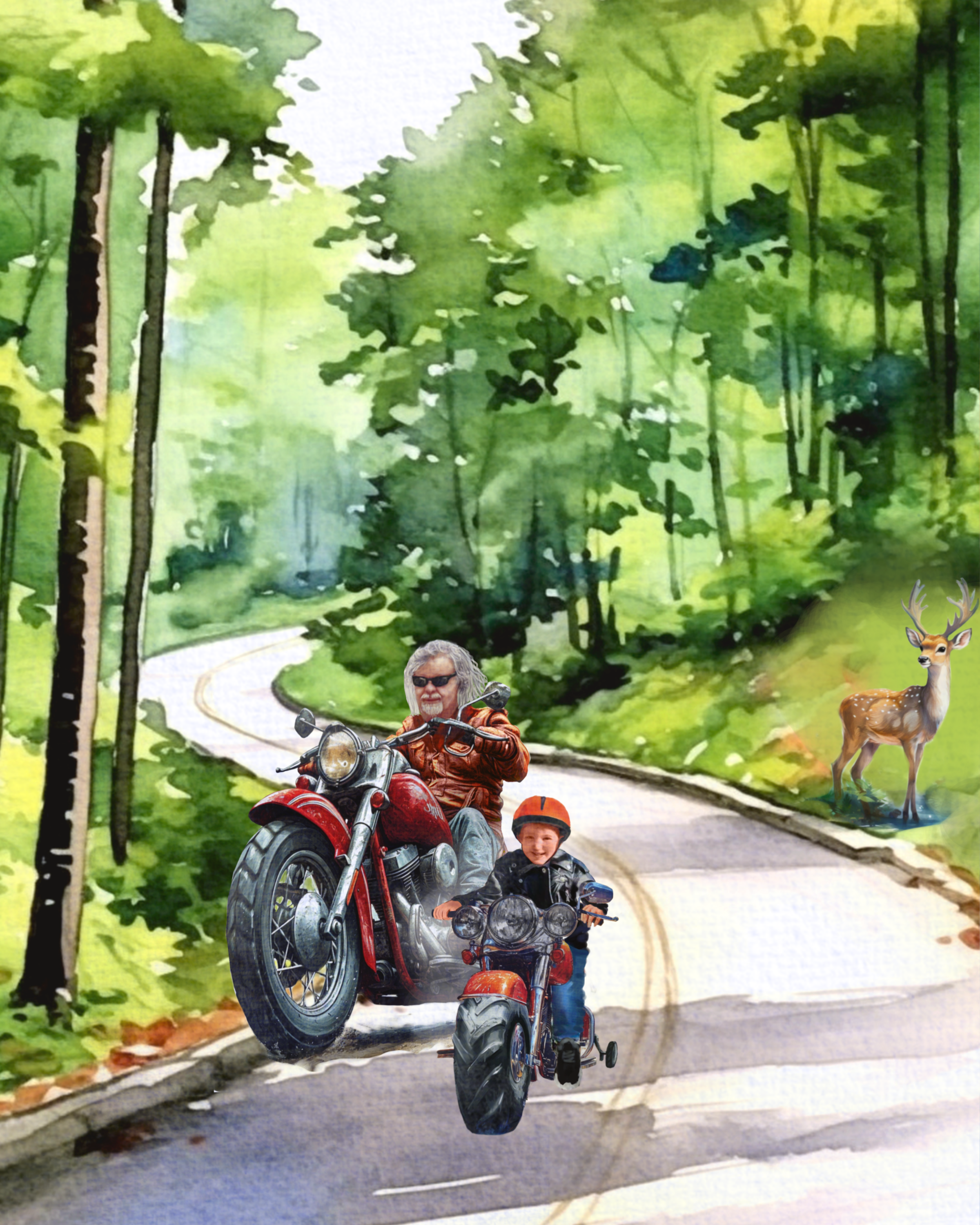 Inside page from Papa Papa, Vroom Vroom Vroom