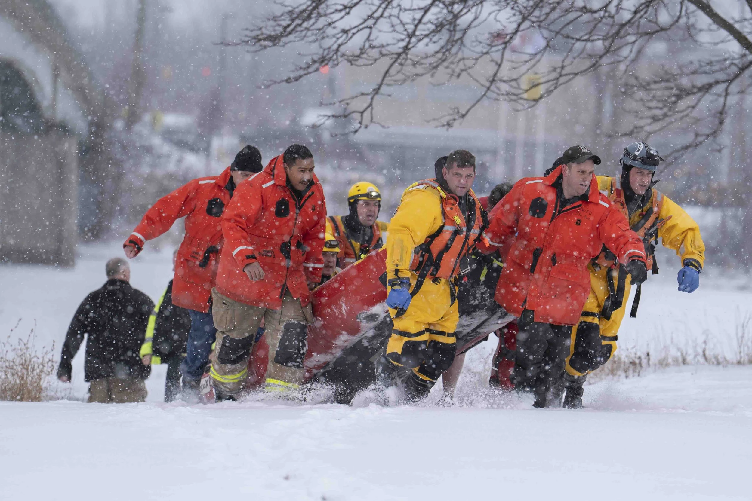 Editorial photojournalism — Quinte West Fire & Ice Rescue by David LeClair