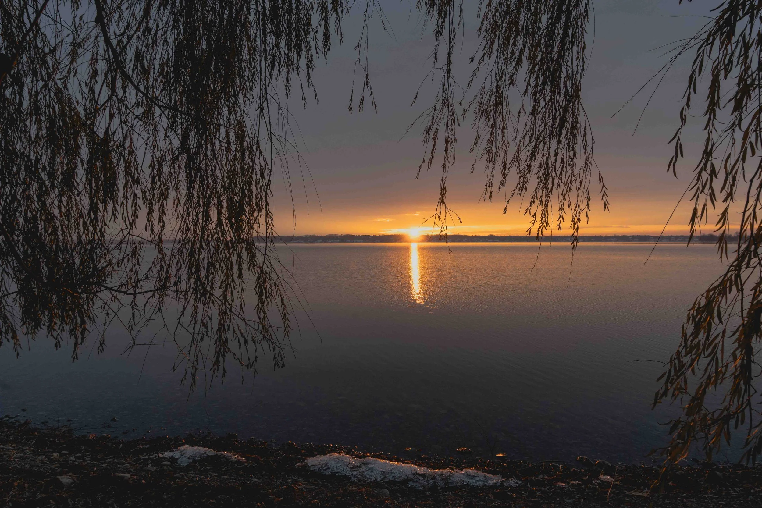 Bay of Quinte Sunrise by David LeClair