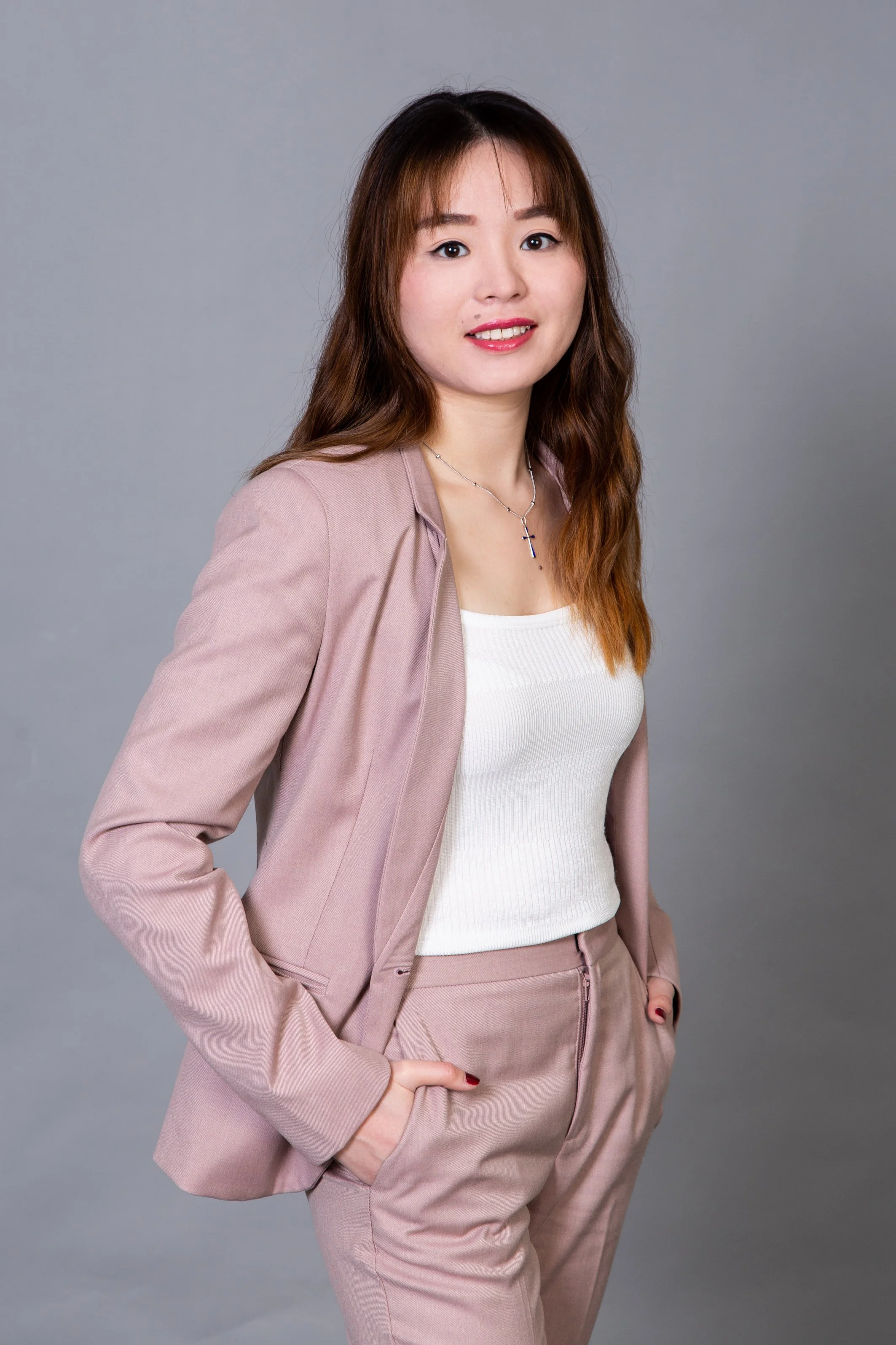 Professional LinkedIn portrait of a female Asian
