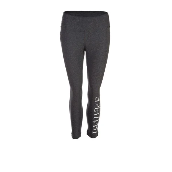 Ghost mannequin product photography of grey leggings