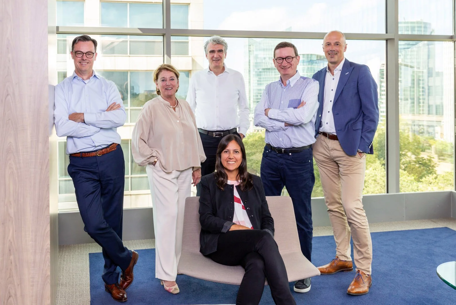 Team members of Aboleris startup