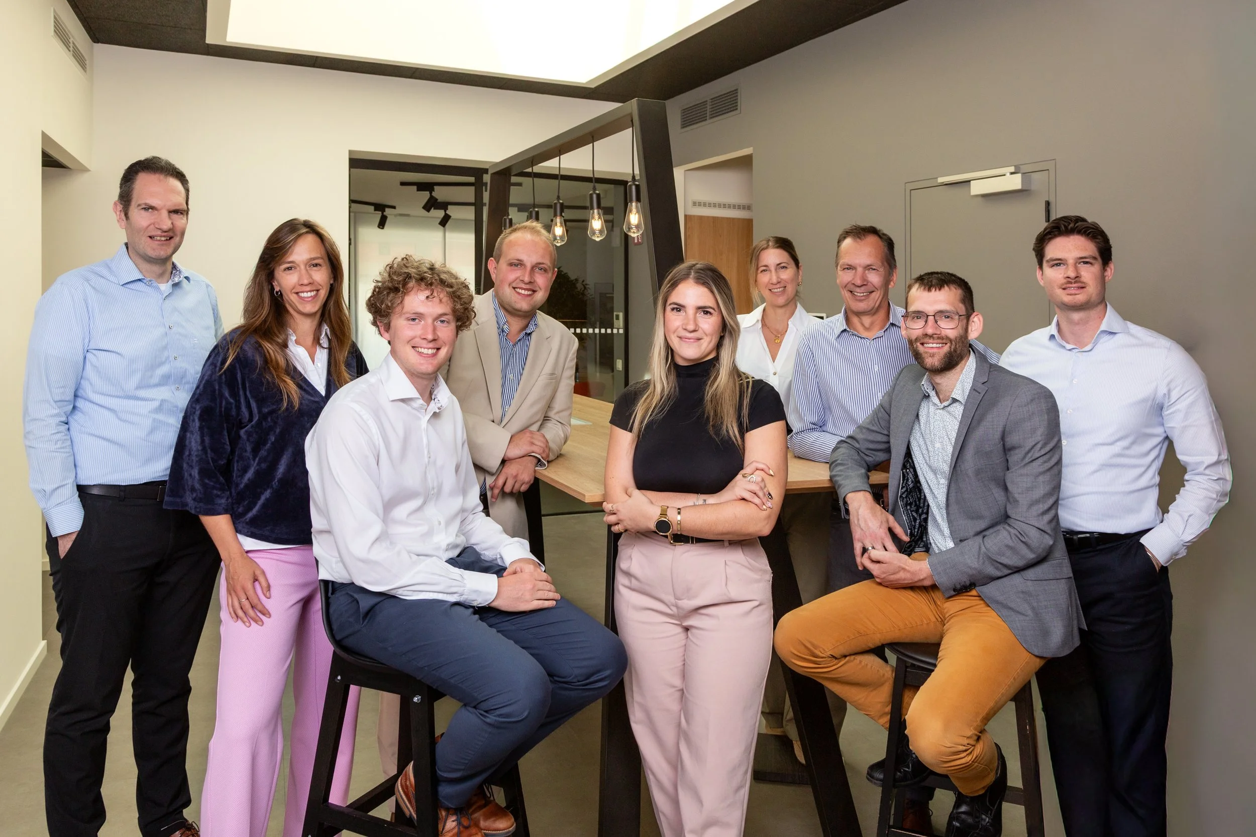 Team picture of ING Schoten