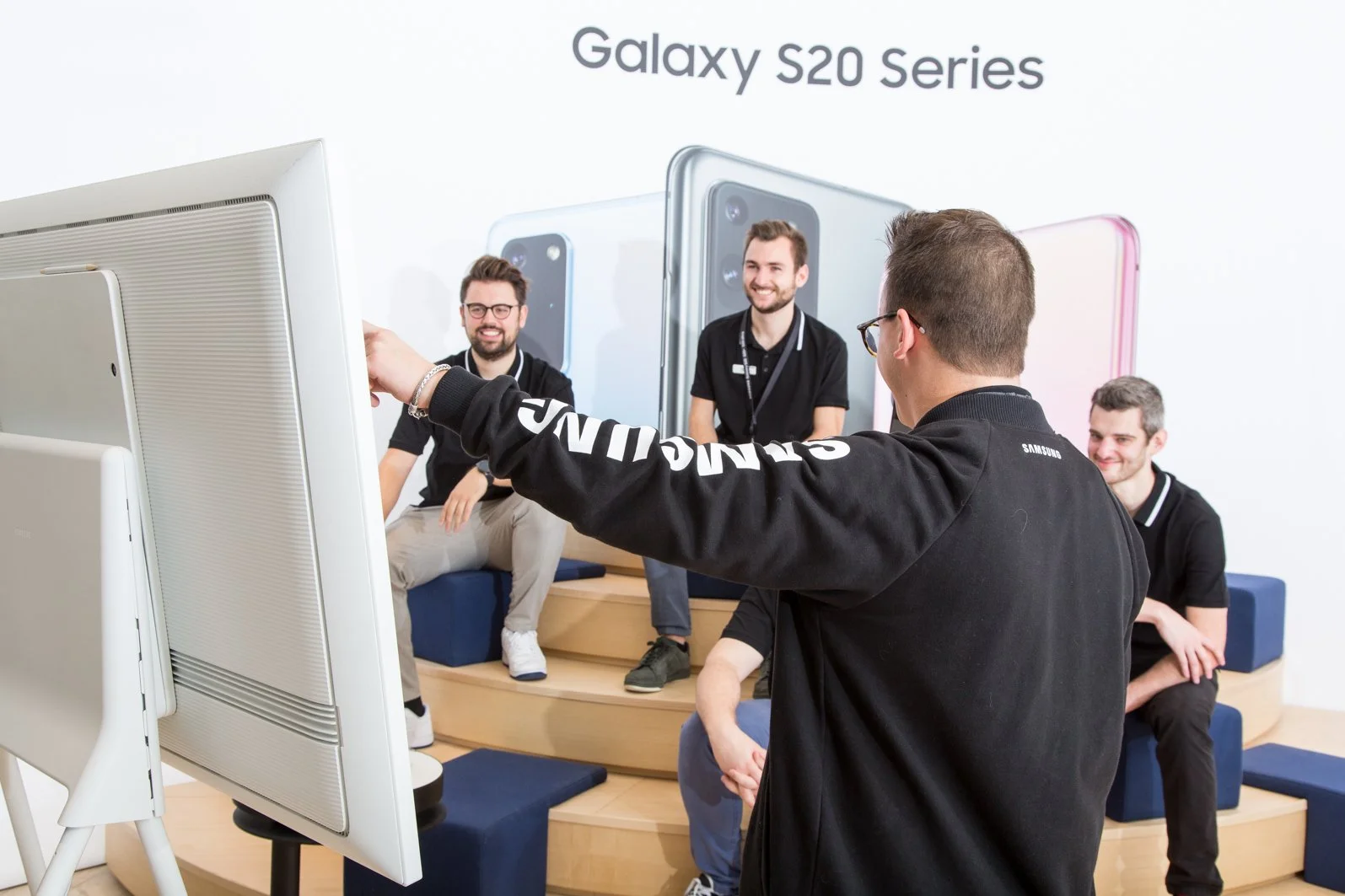 Training at Samsung Belgium