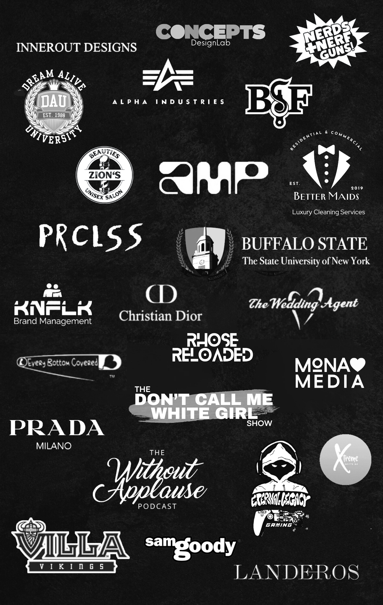 Brands we've serviced