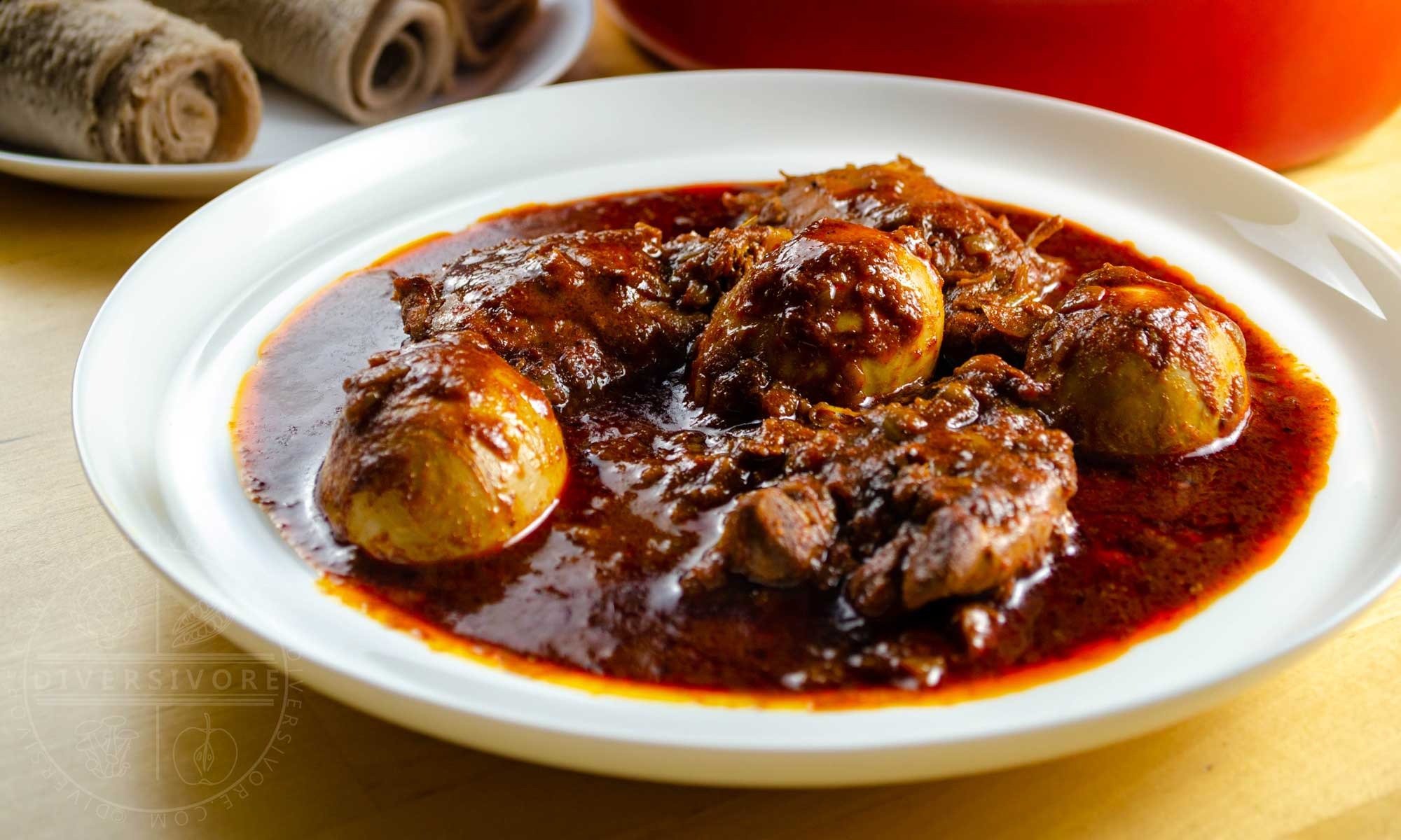 Doro Wat – Ethiopian Chicken Stew