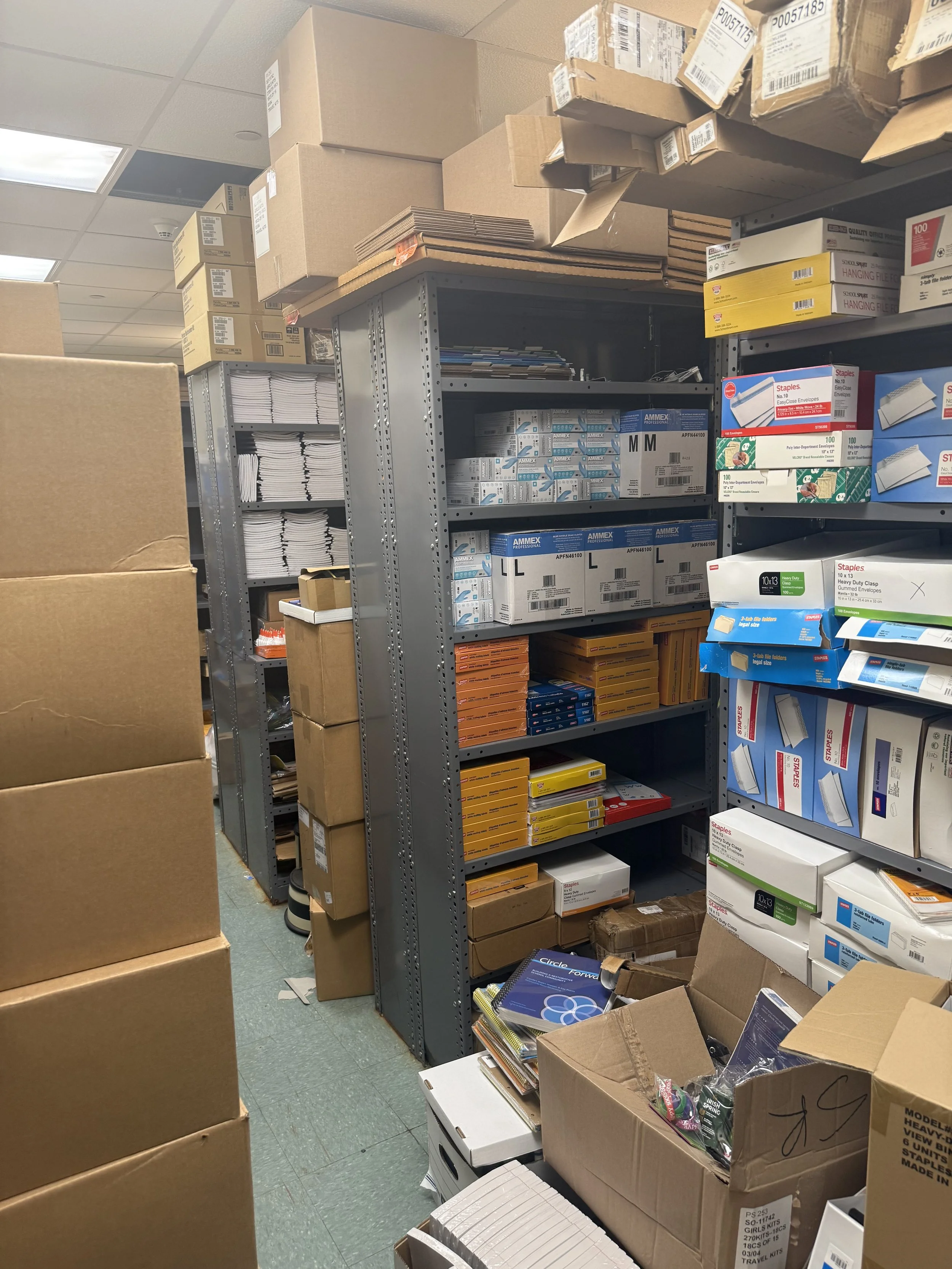 Before — Supply Room