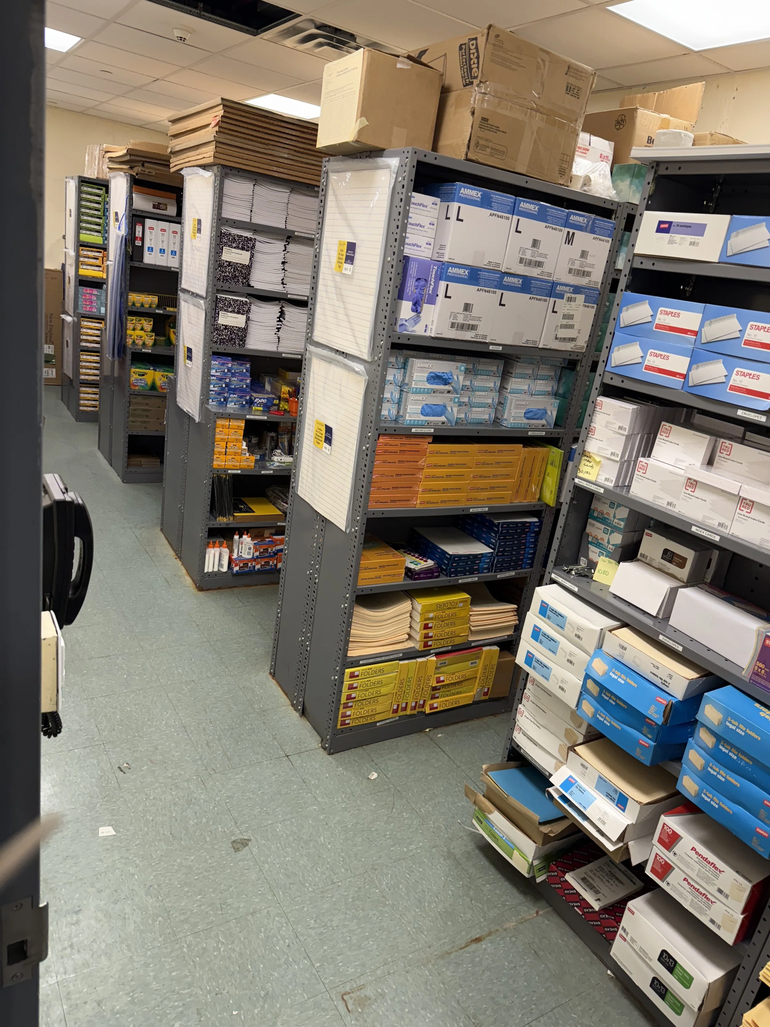 After — Supply Room