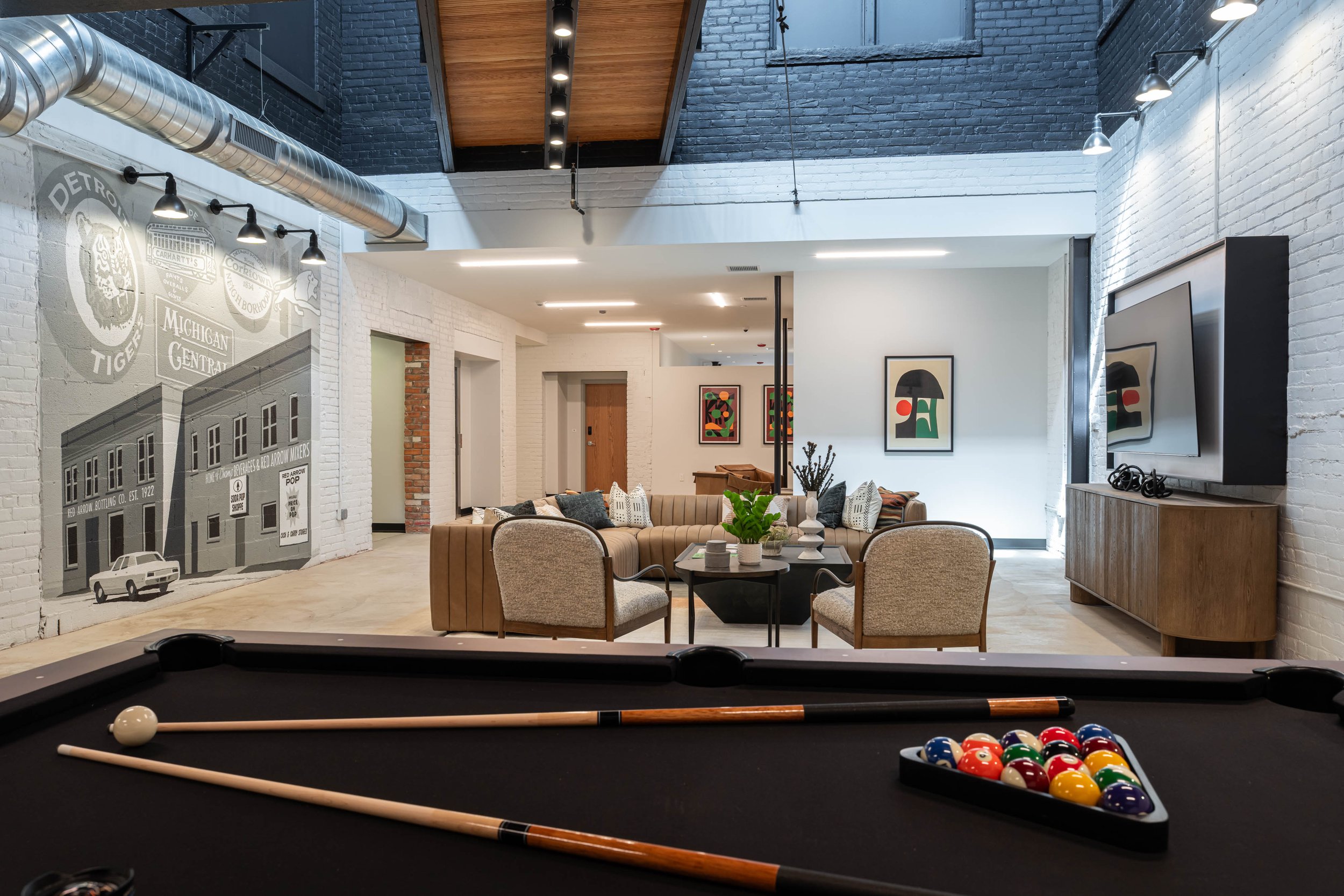 Commercial tenant improvement interior build-out
