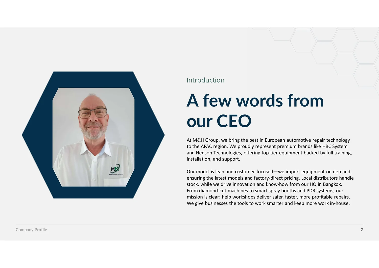 Company Profile — Page 2