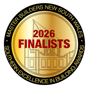 Master Builders NSW 2026 Finalist, Southern Excellence in Building Awards