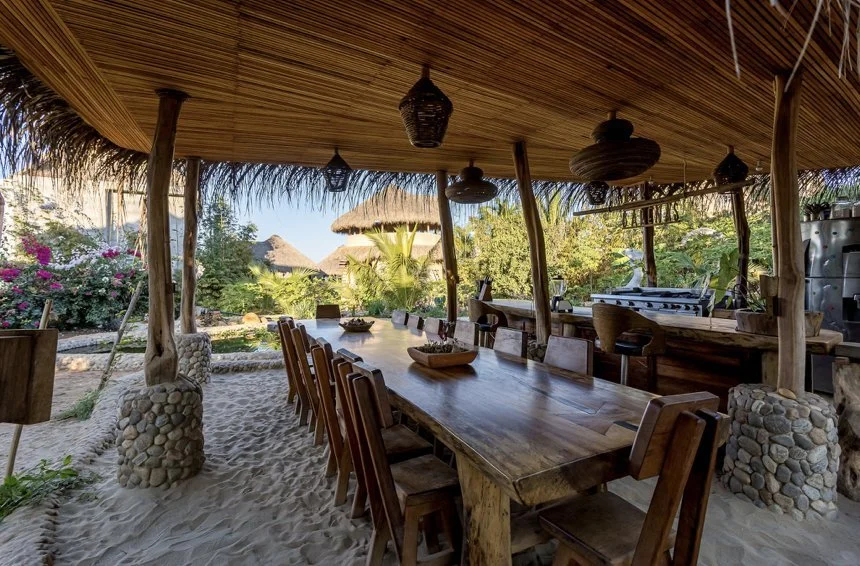 Barbarenas Eco Retreat, La Punta, Puerto Escondido: Living area 5