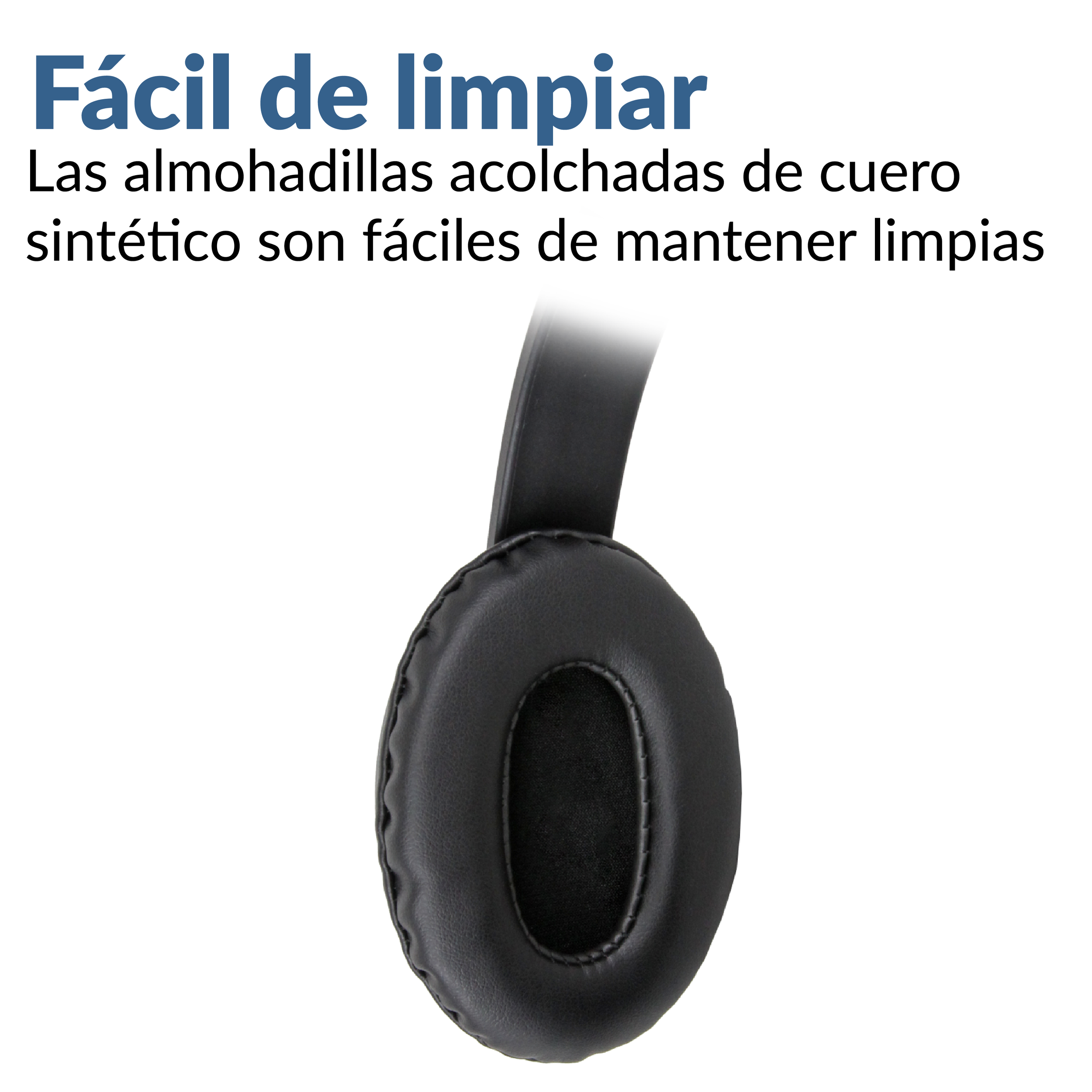 Easy-to-clean kids headset