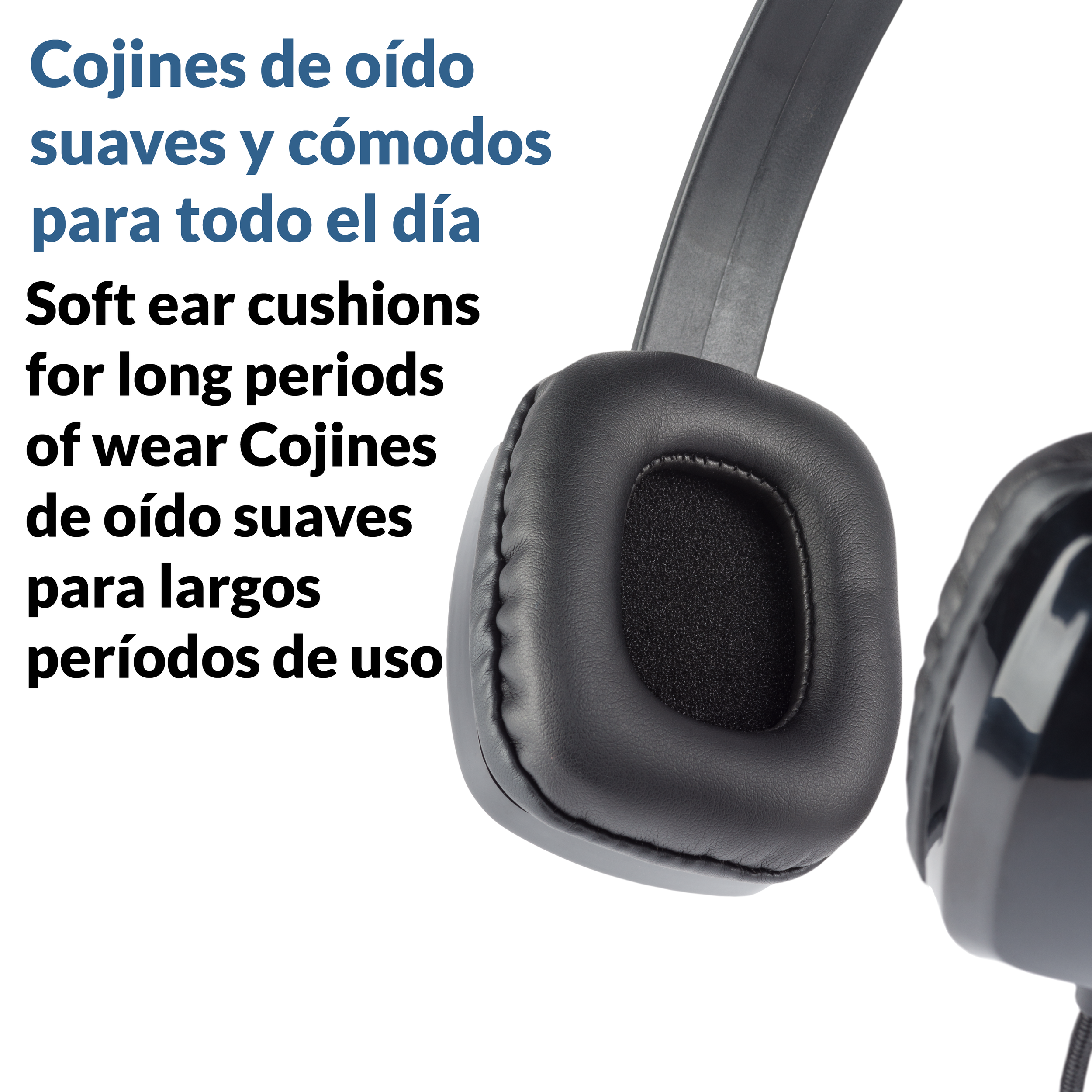 Almohadillas de cuero sintético para comodidad durante todo el día