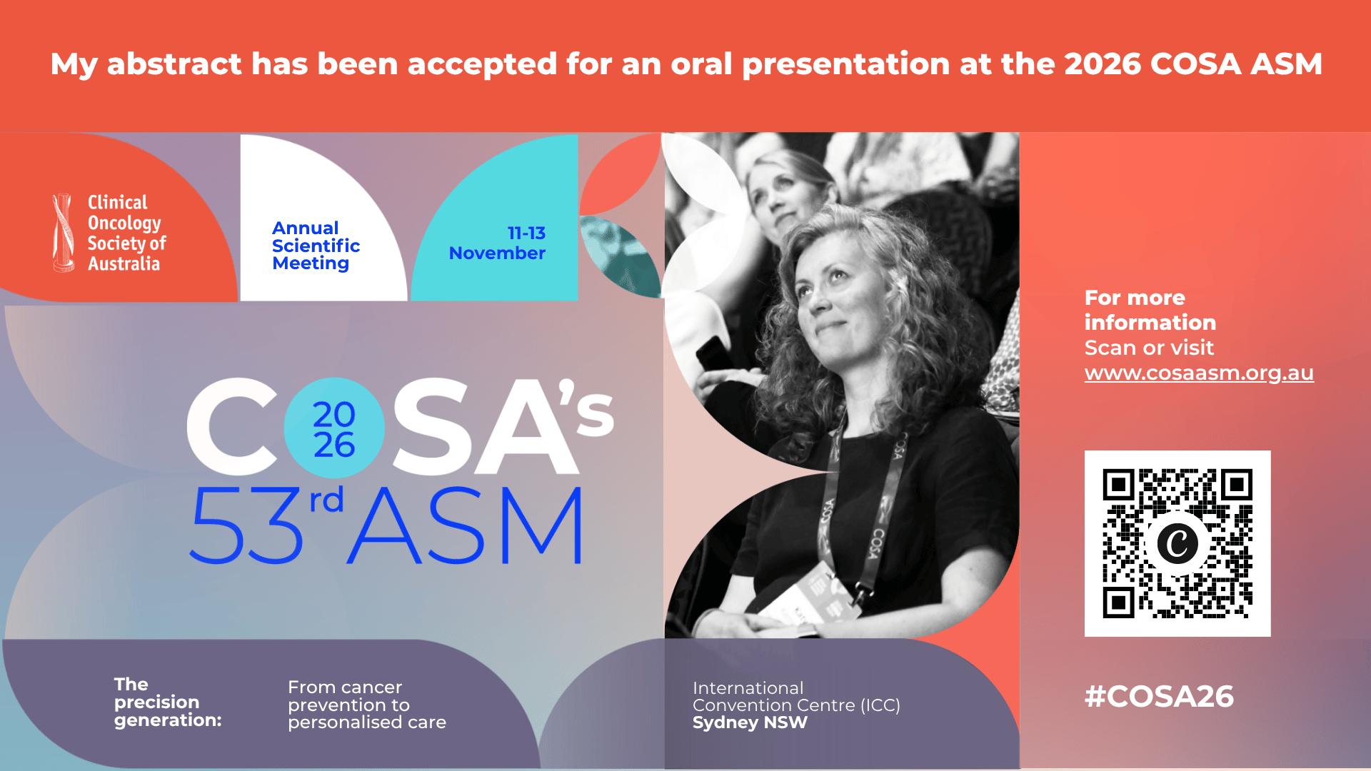 2026 COSA ASM Oral Presenter Tile