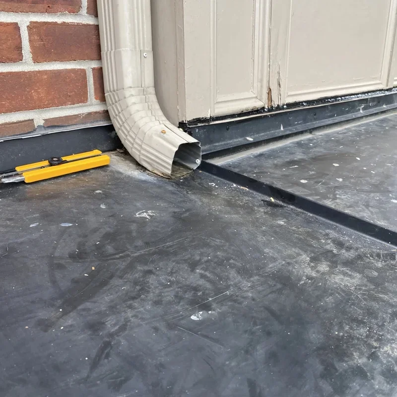 Exterior repair detail photo