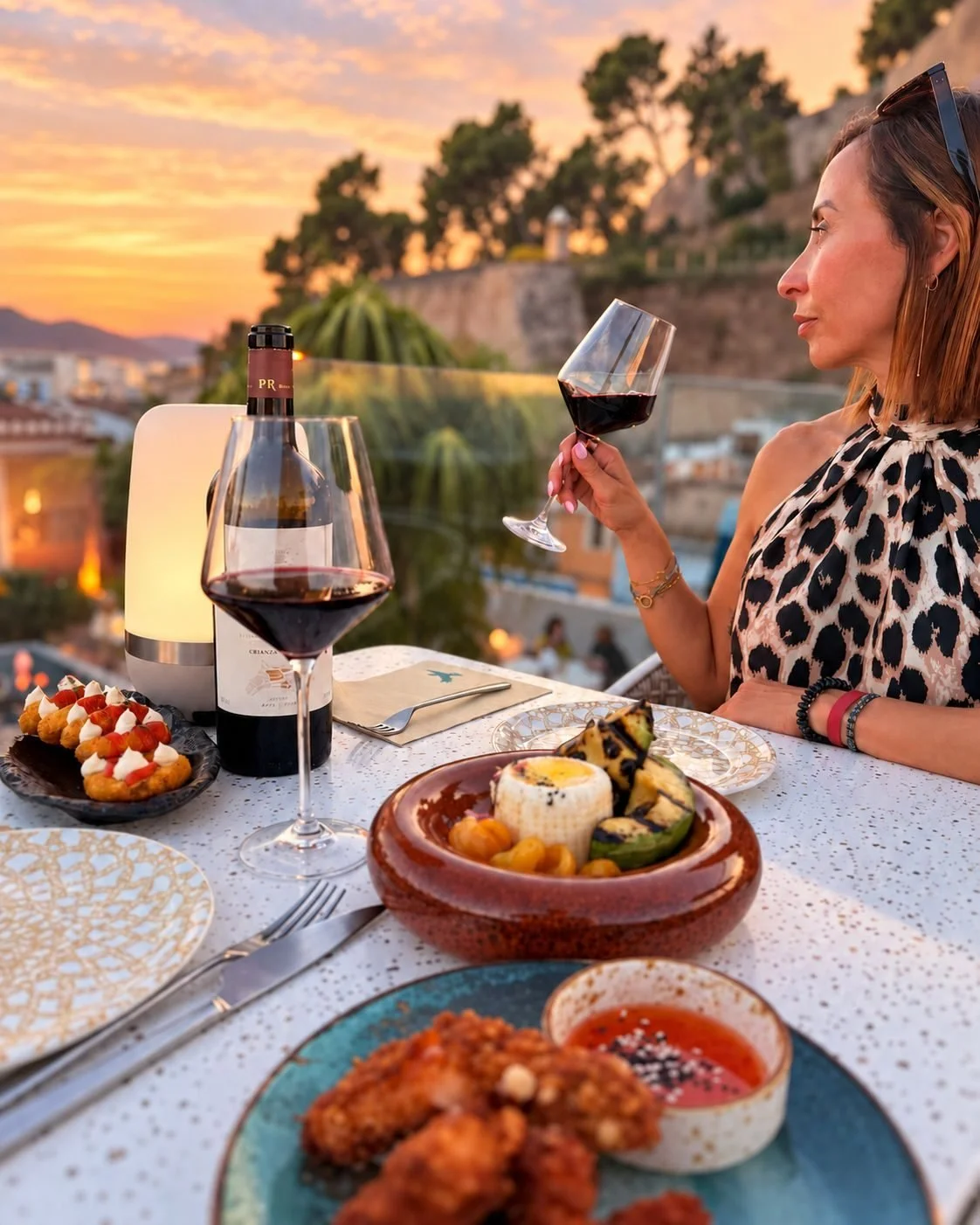 Cena en NOMADA SKY