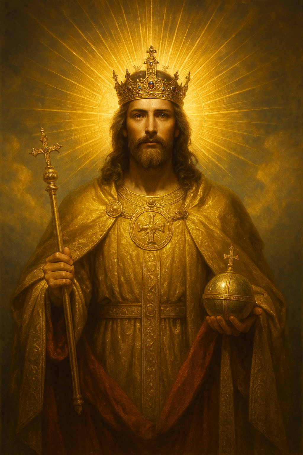 King Jesus Portrait