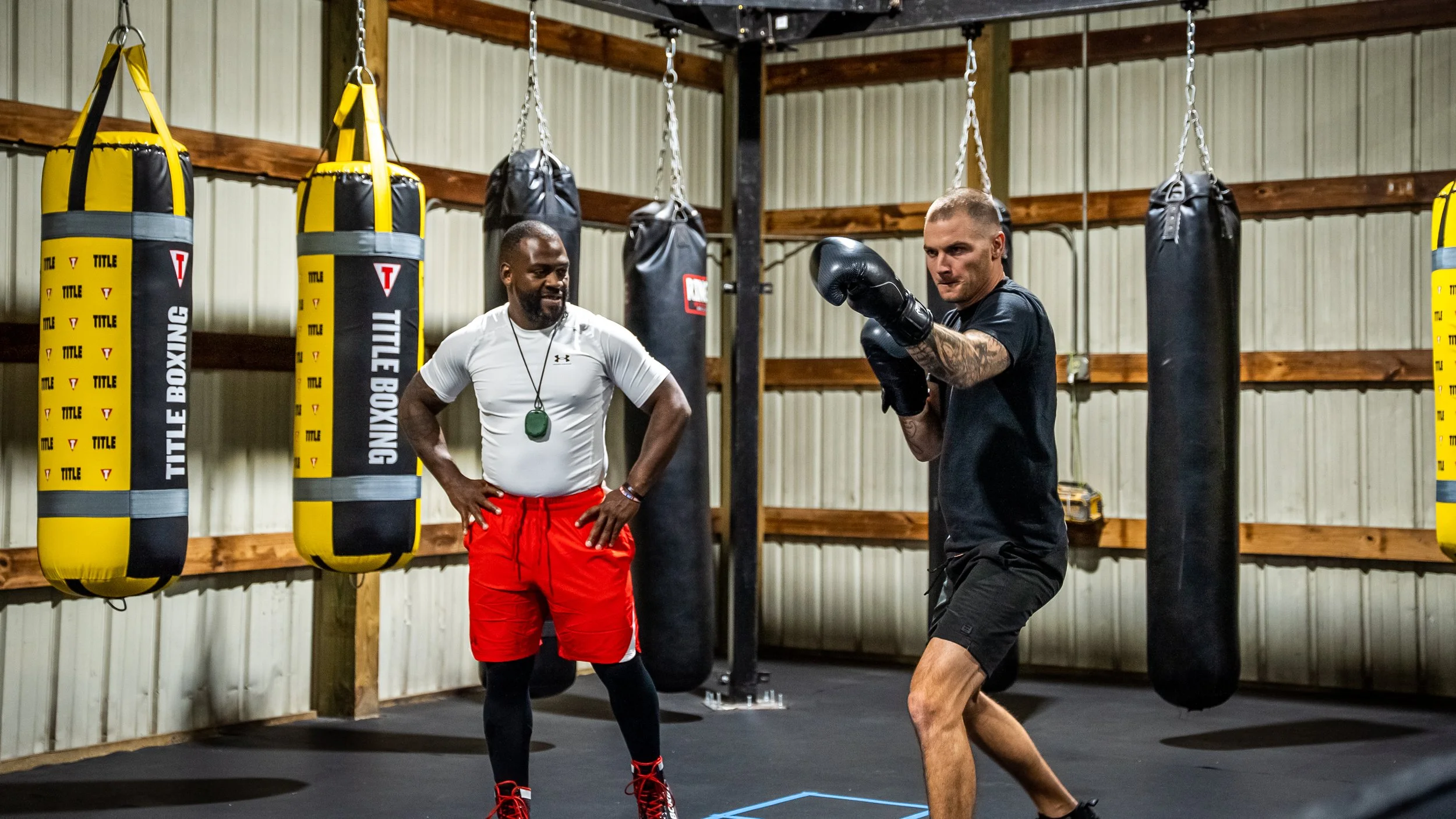 Private boxing lesson