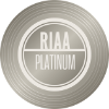 RIAA PLATINUM certification